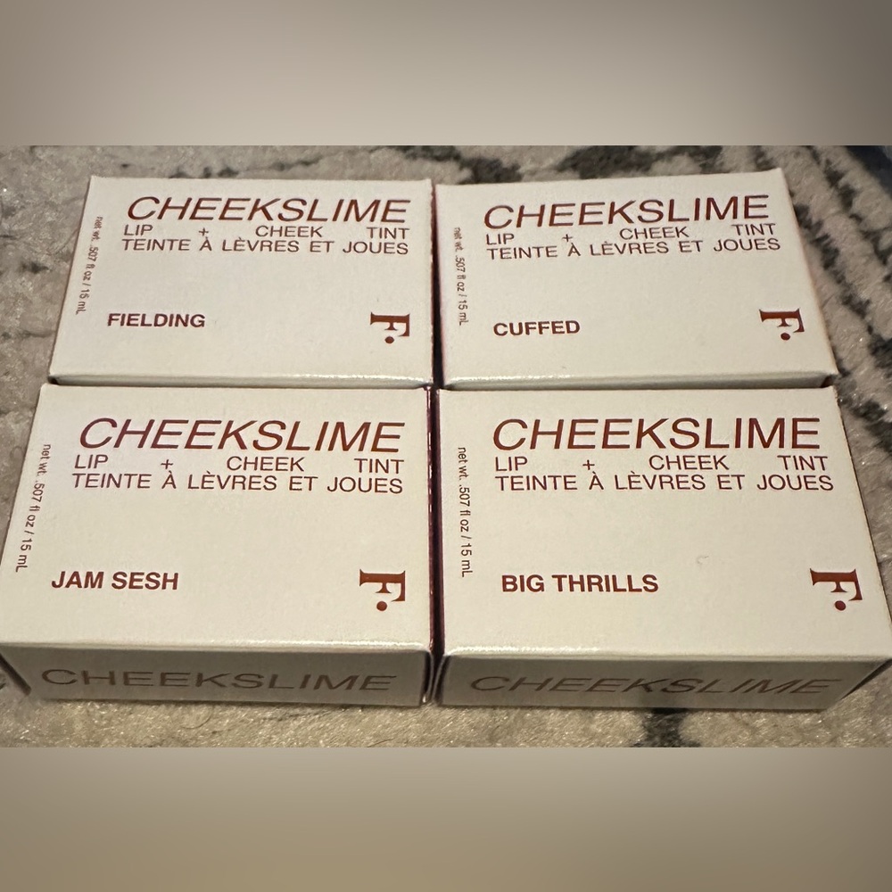 LOT OF 4‎ FRECK BEAUTY Cheekslime